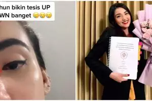 Kisah perjuangan Tsania Marwa lulus S2, judul tesisnya jadi sorotan