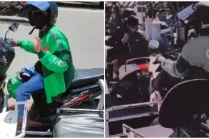 Kisah driver ojek disabilitas, gigih meski orderan kerap dicancel