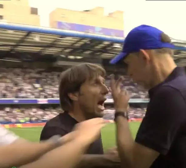 Momen Antonio Conte dan Thomas Tuchel berkelahi Berbagai sumber