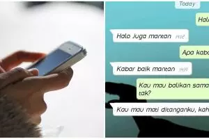 13 Chat lucu cowok ngajak balikan, endingnya ngenes