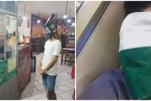 11 Aksi lucu orang pakai penutup wajah ini bikin nggak habis pikir