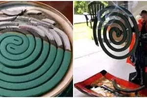 11 Tingkah lucu orang pasang obat nyamuk bakar, kreatif abis