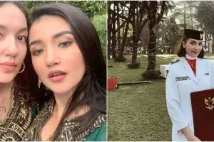 11 Potret lawas Ghina Raihanah, adik Tsania Marwa paskibra DKI Jakarta