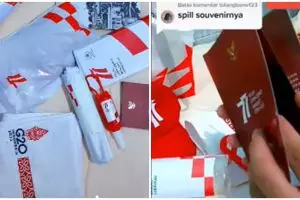 Intip suvenir undangan upacara HUT RI Ke-77 di Istana Negara