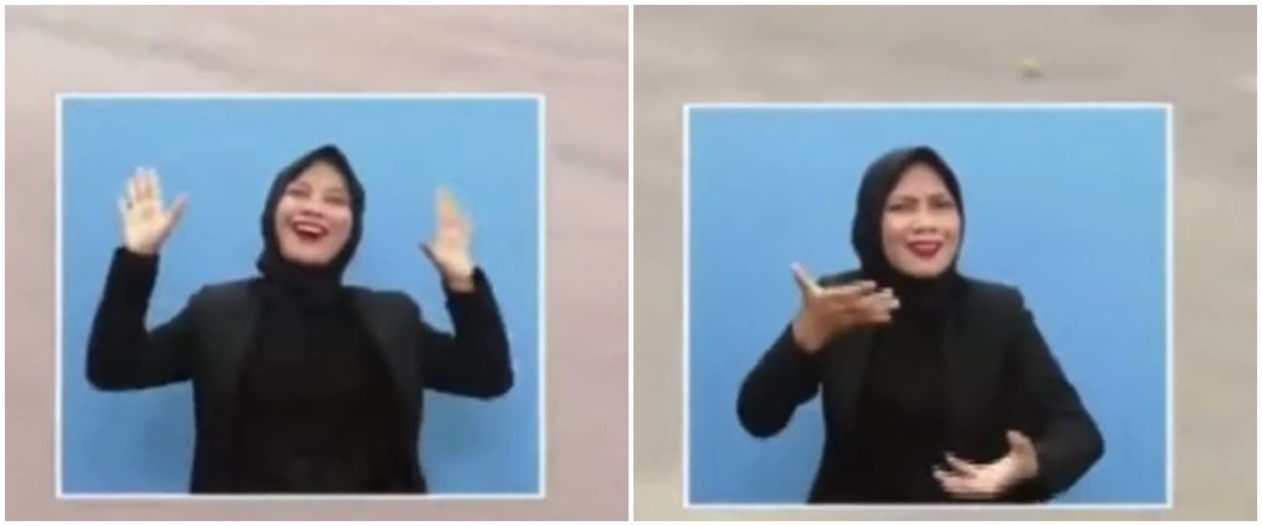 Viral penerjemah bahasa isyarat lagu Ojo Mbandingke, ini sosoknya