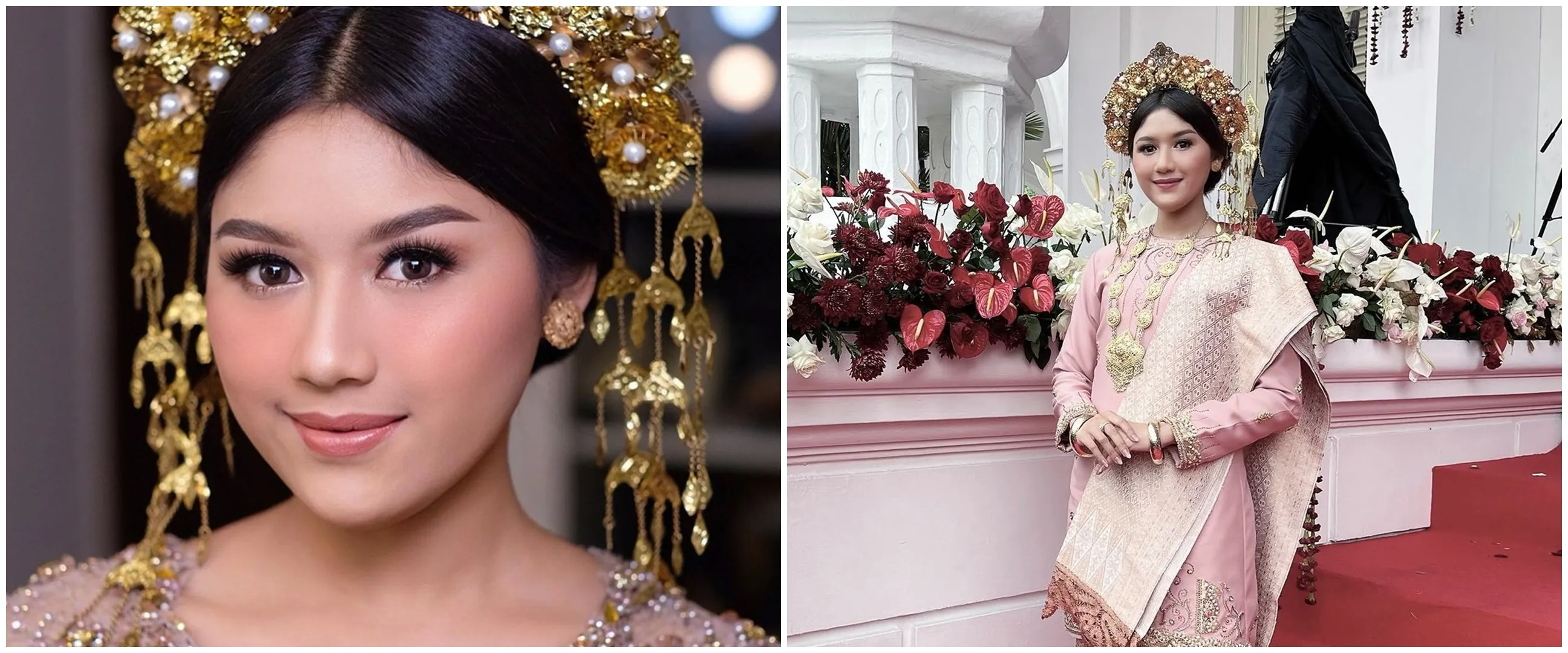 Gaya 7 seleb pakai baju adat dirias Marlene Hariman, ada pacar Kaesang