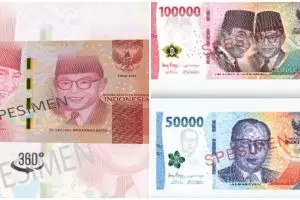 Bank Indonesia terbitkan 7 pecahan uang kertas baru, ini tampilannya