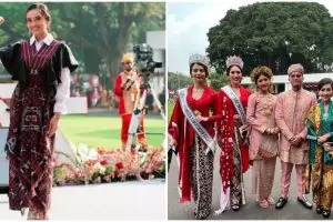 Pesona 11 seleb hadiri upacara HUT ke-77 RI di Istana Merdeka