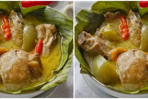 Resep garang asem ayam santan ala rumahan, gurihnya bikin nambah nasi