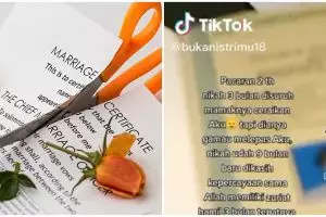 Kisah wanita dicerai suami usai 3 bulan nikah, alasannya tak terduga