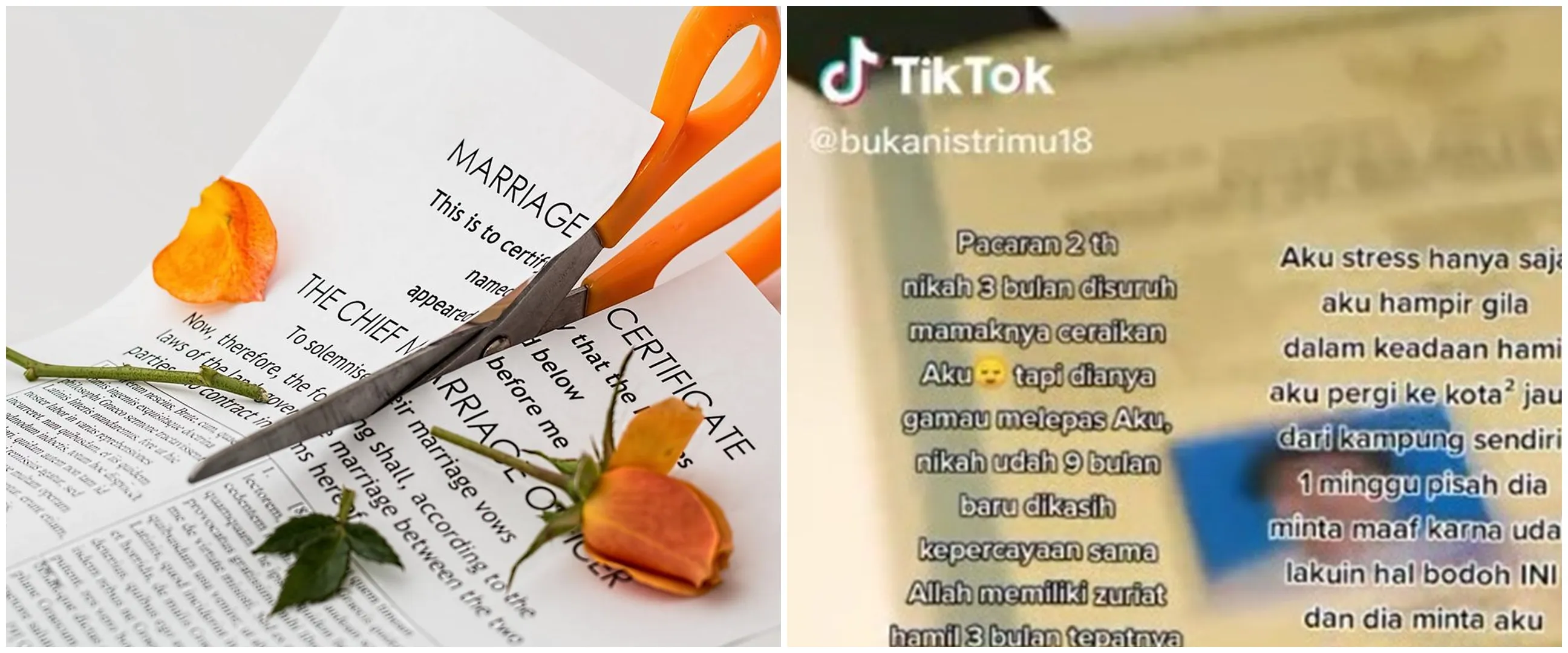Kisah wanita dicerai suami usai 3 bulan nikah, alasannya tak terduga