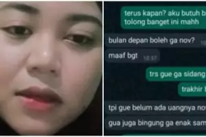 Isi chat wanita tagih utang ke teman ini viral, endingnya bikin kesal