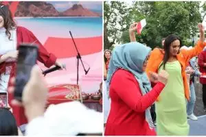 Perdana tampil di Rusia, 11 momen Rara LIDA sukses goyang KBRI Moskow