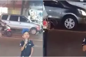 Momen lawas perjuangan Farel Prayoga ngamen bareng ayah, bikin terharu