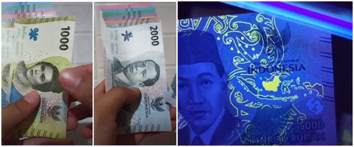 Penampakan asli uang rupiah baru, detail unik dan ukuran lebih kecil