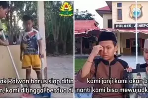 Anak polwan ini yatim saat duduk di bangku SD, kisahnya bikin haru