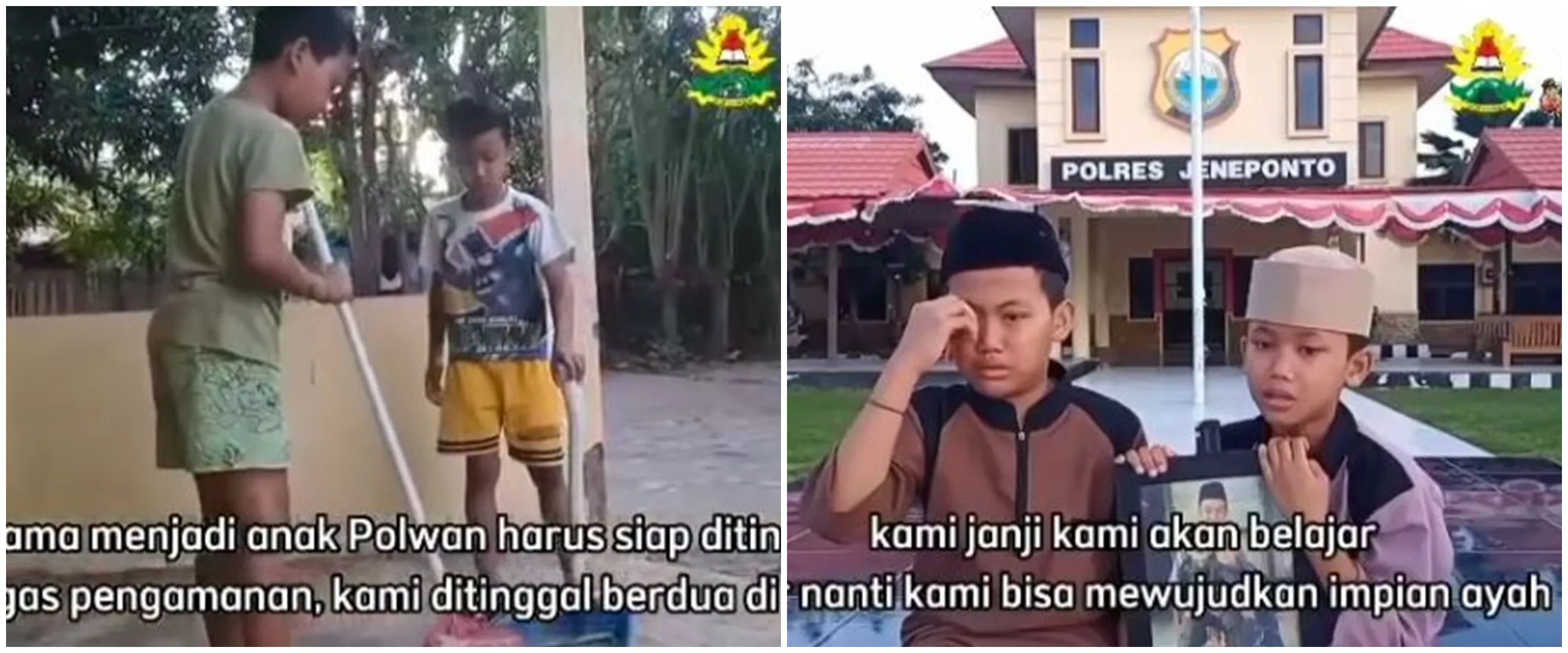 Anak polwan ini yatim saat duduk di bangku SD, kisahnya bikin haru