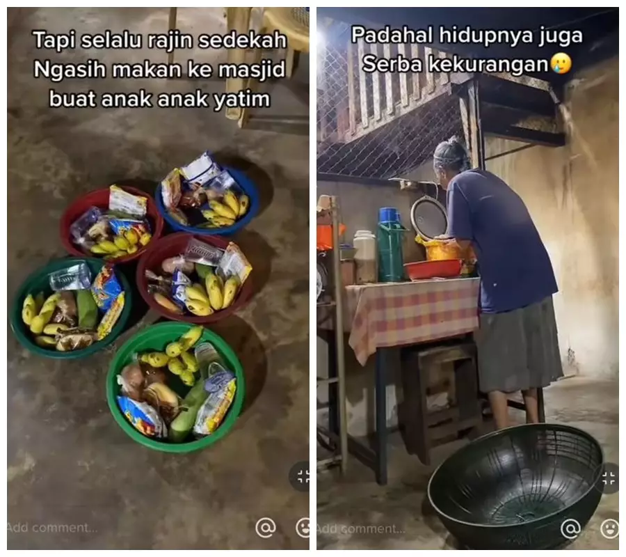 kakek nenek belum punya anak © TikTok/@tatameiginda