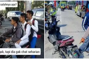 13 Momen kocak saat ditilang polisi ini bikin jantung berdebar-debar