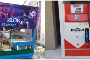 11 Potret lucu kalau gamers punya warung, idenya ada-ada aja