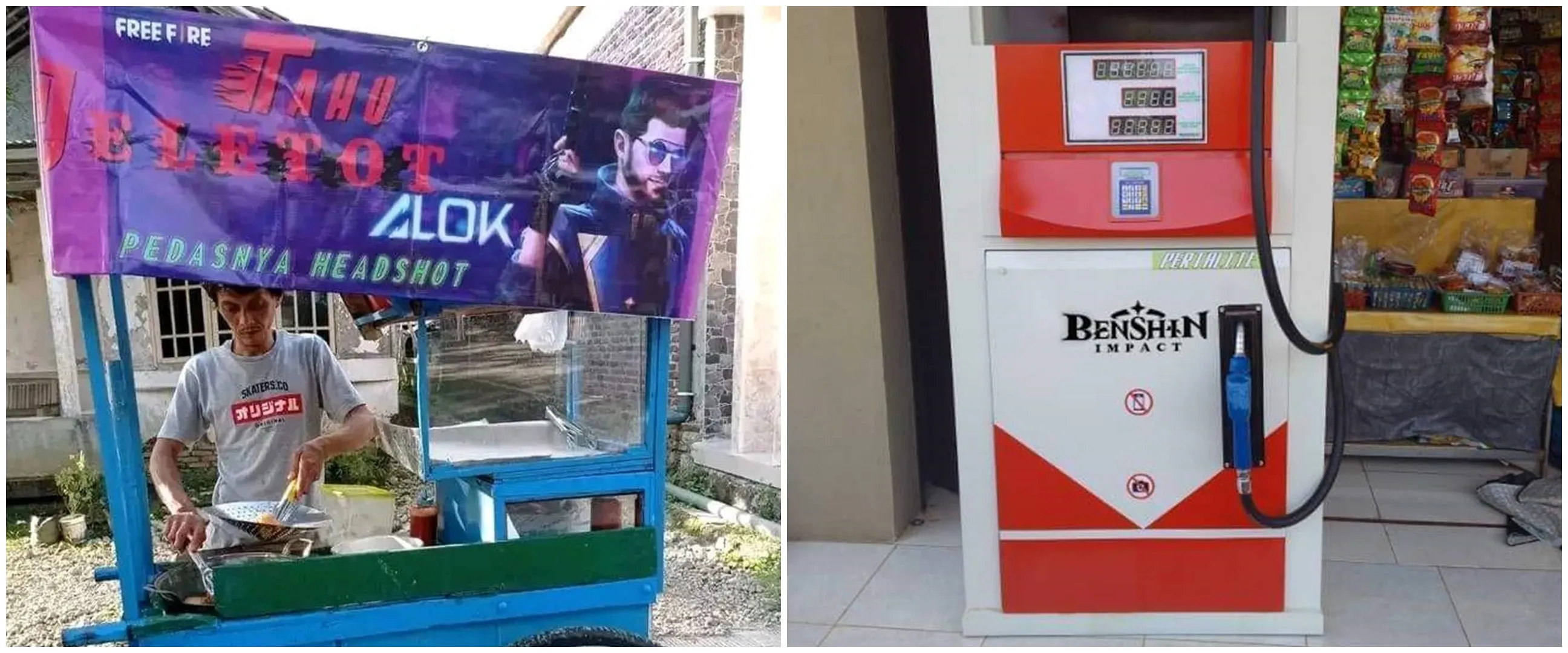 11 Potret lucu kalau gamers punya warung, idenya ada-ada aja