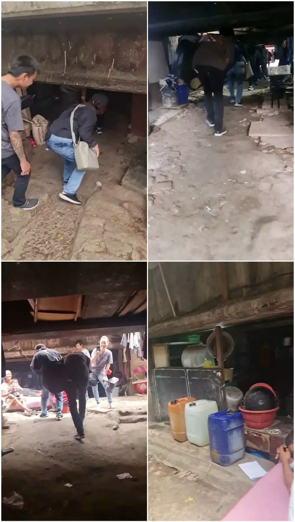 pemukiman kolong tol © TikTok pemukiman kolong tol © TikTok