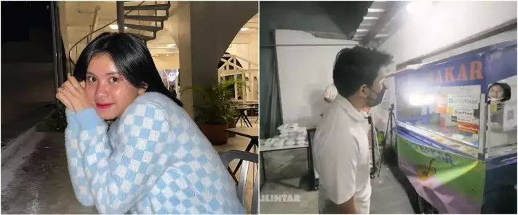 11 Potret warung nasi bakar Melati eks JKT48, manfaatkan garasi rumah