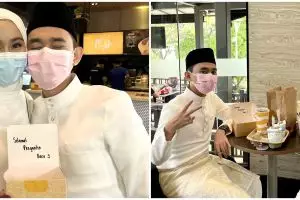 Habis akad nikah, pengantin ini pilih makan di McD