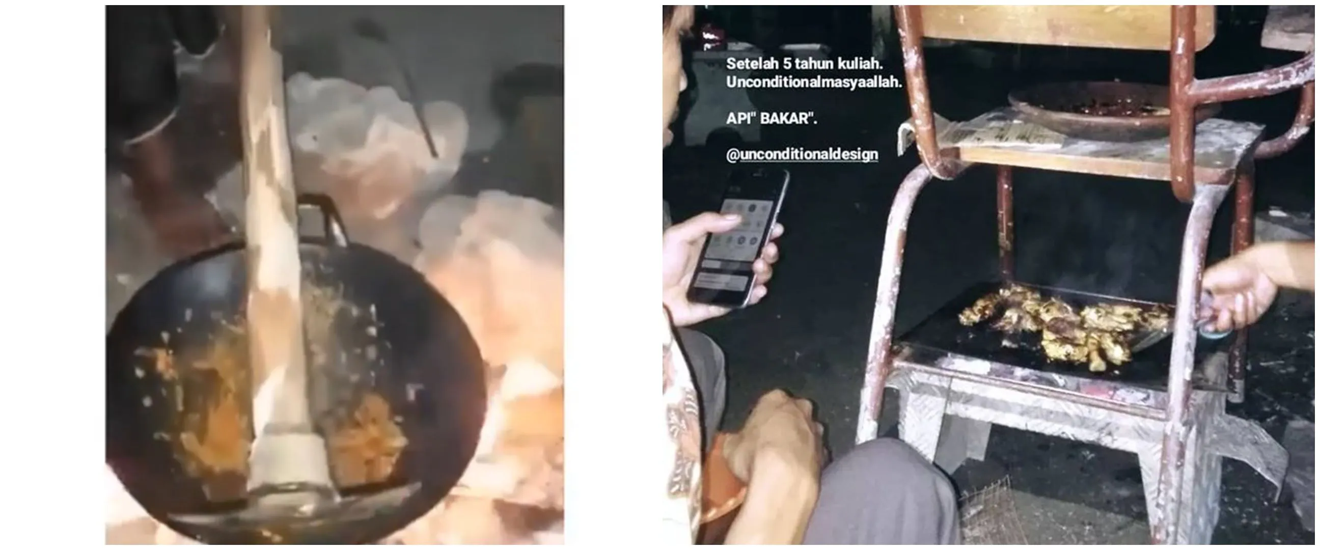 15 Potret nyeleneh orang lagi masak, tingkahnya bikin nggak habis piki