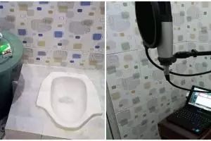 15 Potret nyeleneh kamar mandi jadi ruang serbaguna, ada-ada aja