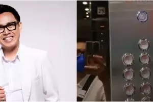 Detik-detik Eko Patrio terkunci di lift, anjlok dari lantai 18