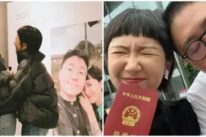 Akrab sama anak sambung, 11 potret terbaru Steven Hao 'Boboho' & istri