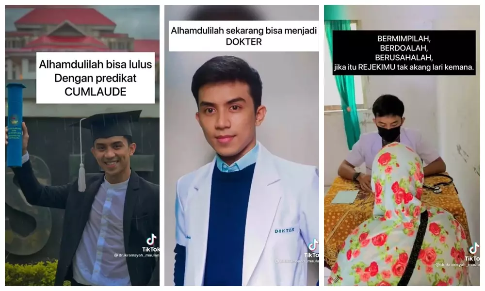 anak broken home jadi dokter © TikTok/@dr.ikramsyah_maulana anak broken home jadi dokter © TikTok/@dr.ikramsyah_maulana