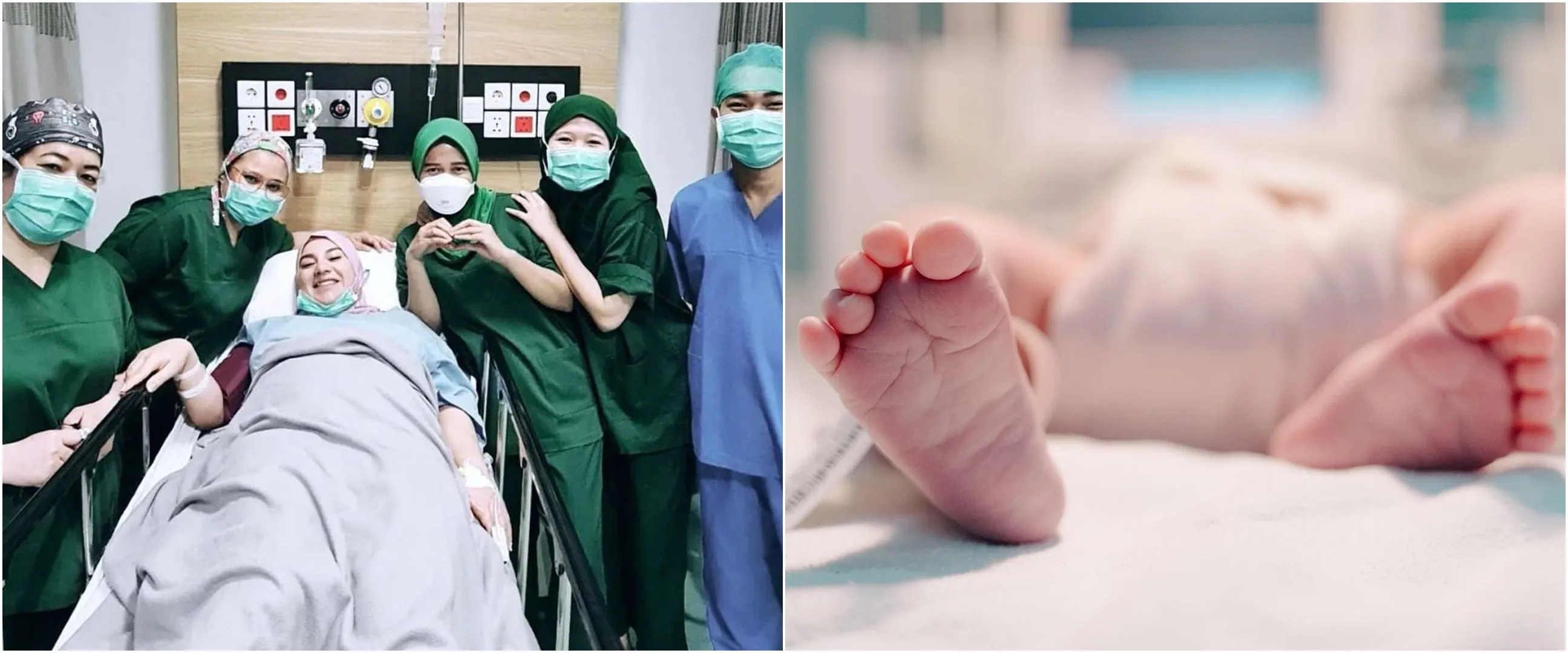 11 Momen Irish Bella melahirkan anak keempat, namanya dirahasiakan