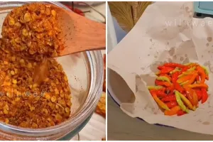 Cara praktis bikin cabai bubuk untuk stok, tak perlu dijemur