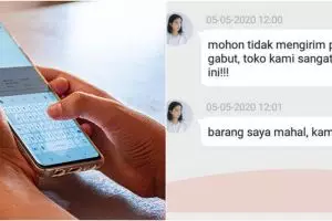 11 Chat lucu penjual online shop sombong ini bikin ikutan emosi