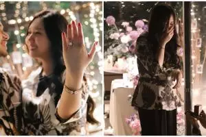 10 Momen romantis Sisca Kohl dilamar Jess No Limit, penuh kejutan