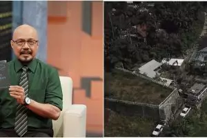 11 Potret rumah Andy F Noya di lereng gunung, luas bergaya Eropa