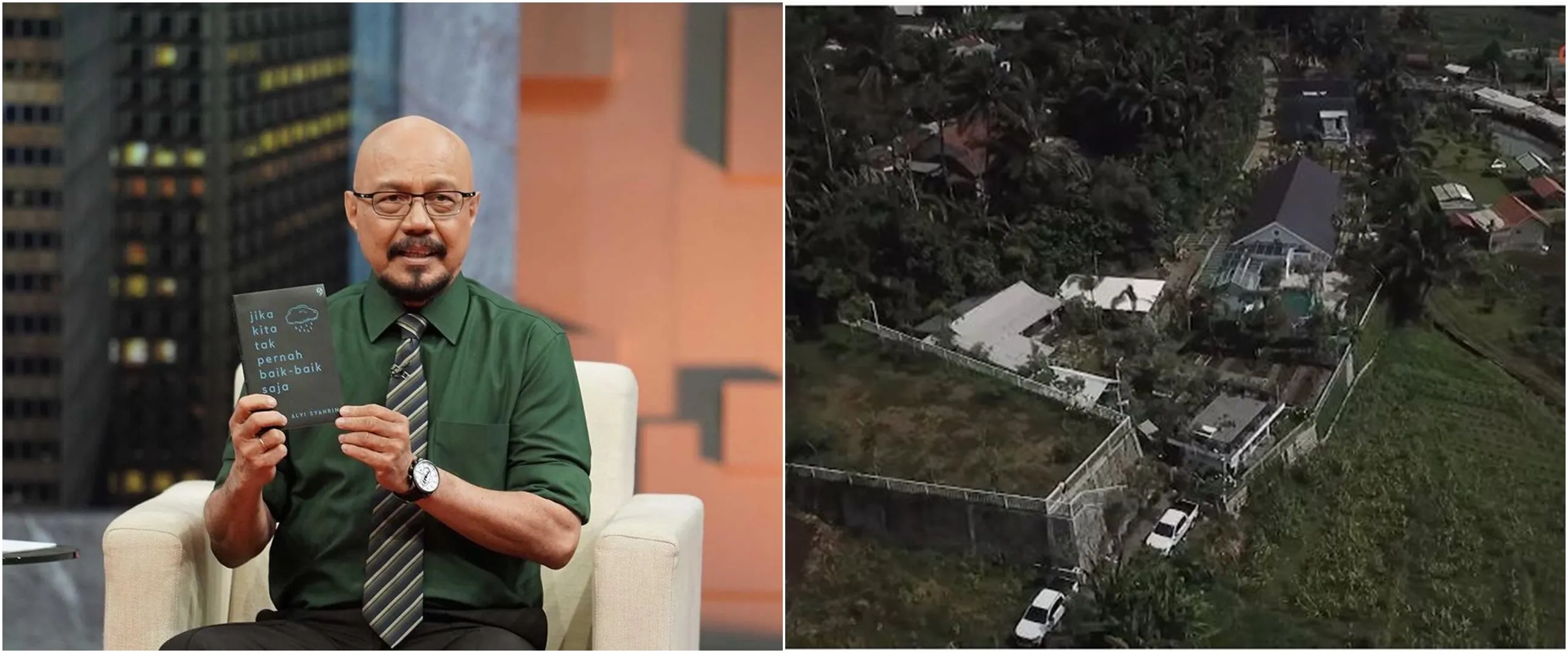 11 Potret rumah Andy F Noya di lereng gunung, luas bergaya Eropa