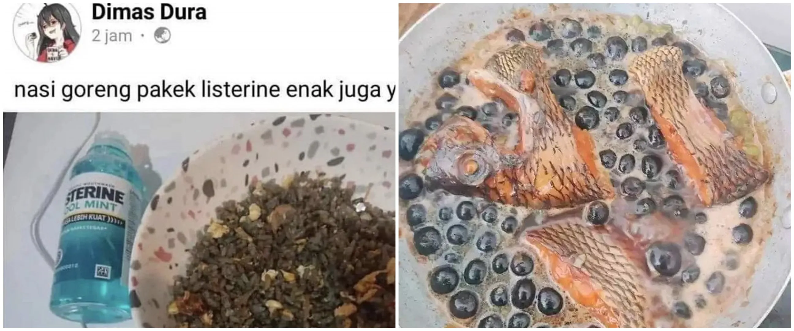 11 Potret kombinasi makanan absurd ini bikin nggak nafsu makan