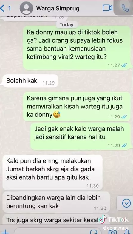 Kondisi terkini warteg © 2022 TikTok