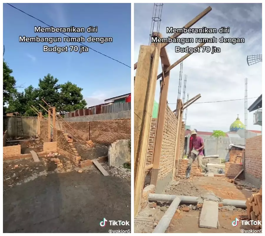 rumah modal Rp 70 juta © TikTok/@wakjon5