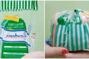 Trik membungkus ulang plastik roti, tetap rapat tanpa diikat