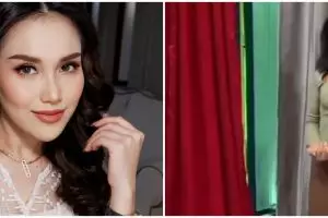 Tirukan gaya Kak Jill ‘Tiktok’, dandanan Ayu Ting Ting totalitas pol