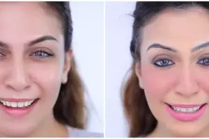 Transformasi makeup wanita tiru gaya dan riasan Kak Jill, mirip banget