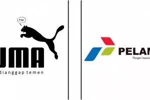 11 Pelesetan brand ternama ini malah jadi cinta-cintaan, auto galau