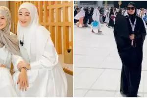 9 Momen Mawar AFI jalani umrah, penampilan syar'i tuai doa dari fans