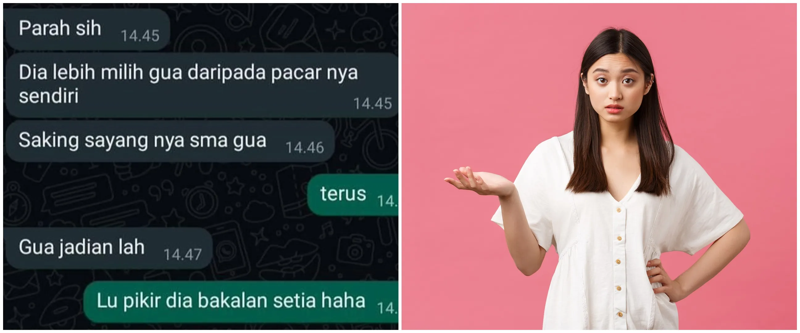 11 Chat lucu usaha mencari gebetan ini endingnya bikin kesal