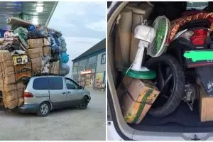 11 Potret kocak mobil angkut barang pindahan ini bikin geleng kepala