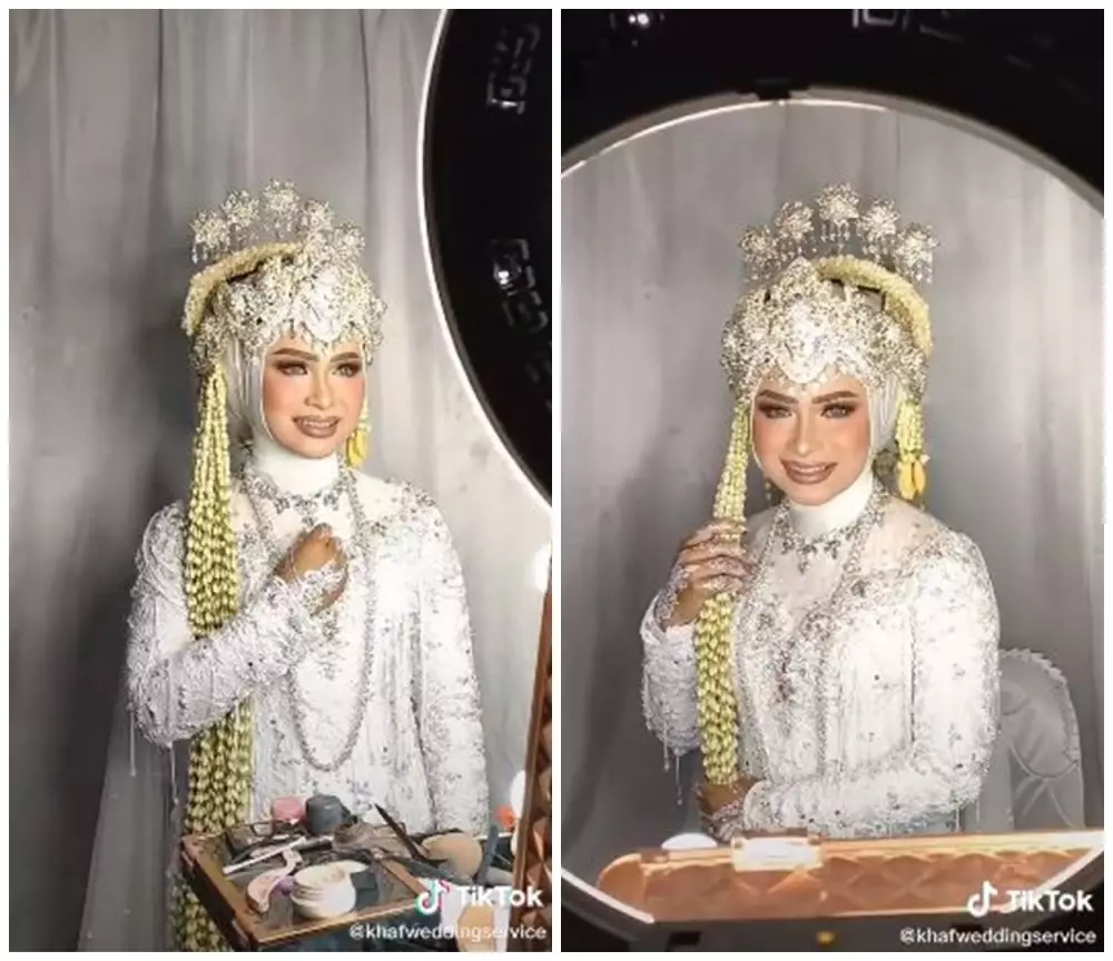 pengantin nangis bikin terenyuh © berbagai sumber